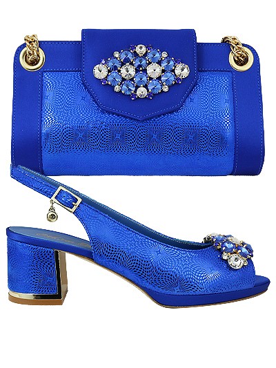 MTB337  - Royal Leather Marta Fabi Shoes & Bag