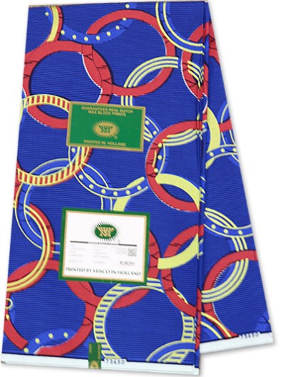 Vlisco Embellished Holland Wax Print | Vlisco Fabric | Empire Textiles