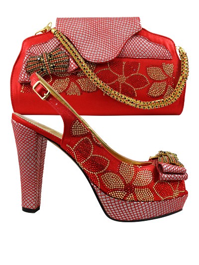 BGB2731 | Red | Bruno Giordano | Shoes & Bag | Empire Textiles