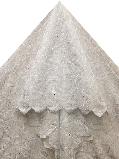 SLV539 - Big Perforated Voile Lace