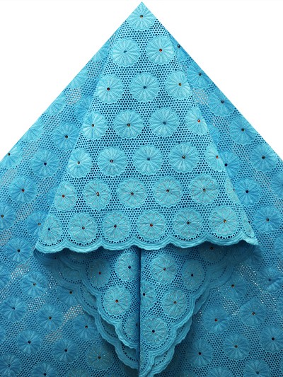 SLV545 - Big Perforated Voile Lace