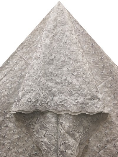 SLV550 - Big Perforated Voile Lace