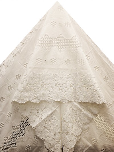 SLV552 - Big Perforated Voile Lace