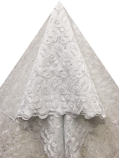 SLV562 - Big Perforated Voile Lace