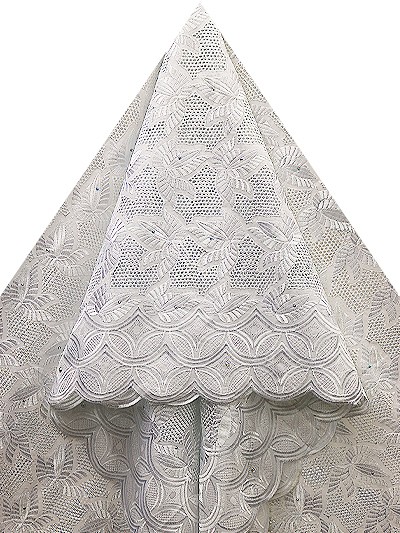 SLV564 - Big Perforated Voile Lace