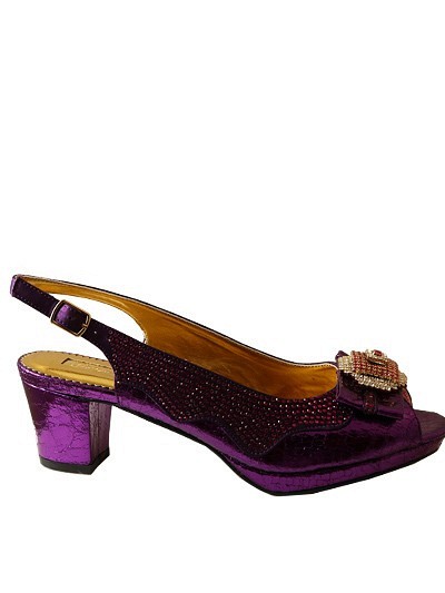 GRV401 - Purple Giorgio Rivera Shoe Only