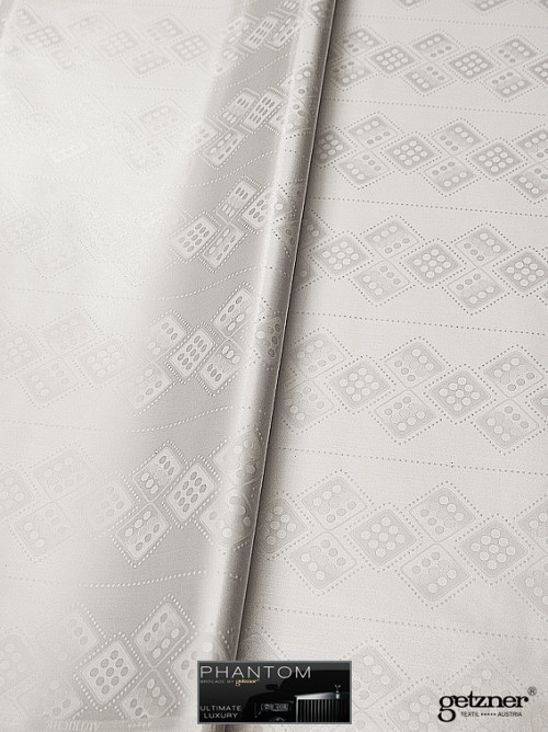 GPB629 - Getzner Phantom Brocade White