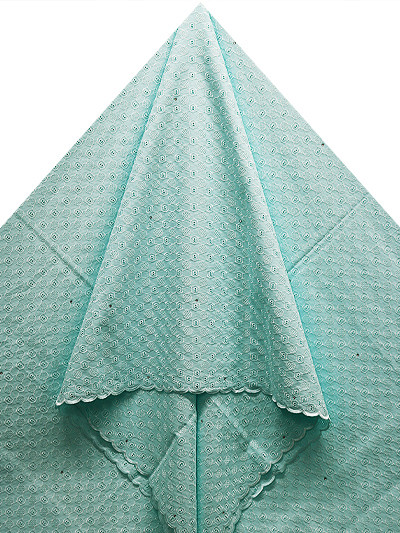 SSL506 -Big Perforated Voile Lace