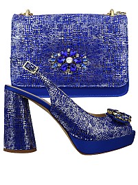 Italian Luxury Shoes And Bag Set – For Women USA