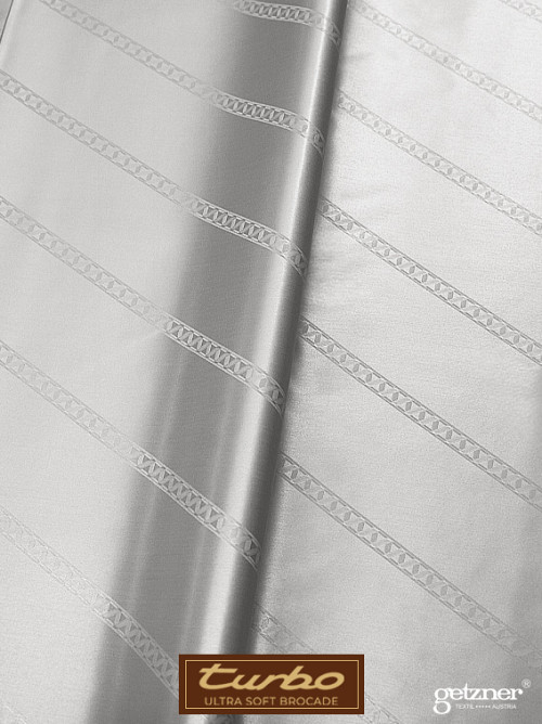 GTB135 - Getzner Turbo Ultra Soft Brocade Silver