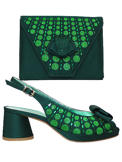 LCF806 - Bottle Green Lucia Fabiani