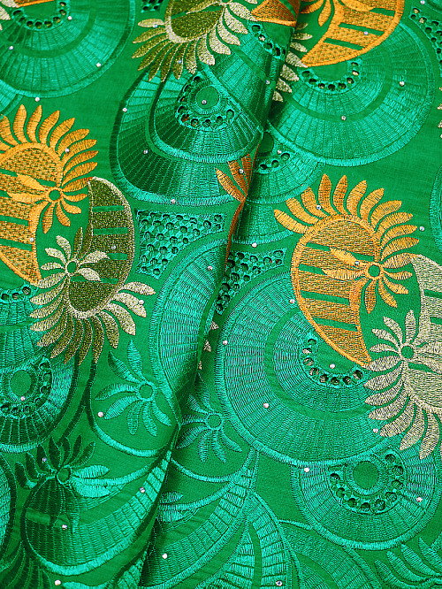 SLV595 - Perforated Voile Lace