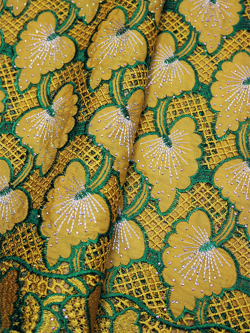 SLV598 - Perforated Silk Lace