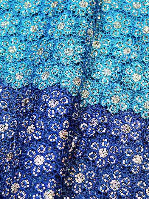 GIP076 -  Guipure Lace with Sequence