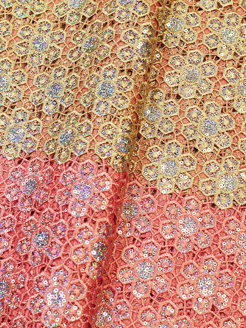 GIP076 -  Guipure Lace with Sequence
