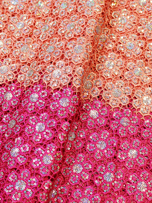 GIP076 -  Guipure Lace with Sequence