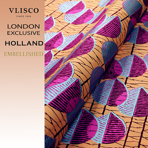 VEH592 -Vlisco Exclusive Embellished Hollandais