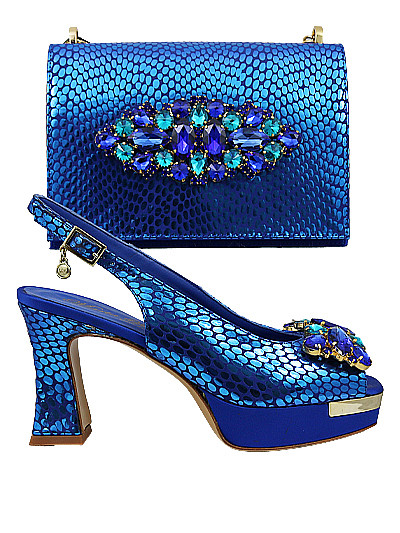 MTB494 - Royal Leather Marta Fabi Shoes & Bag