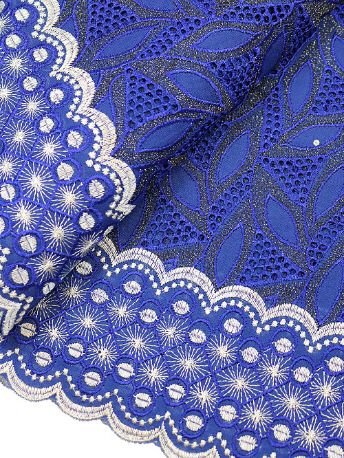 SLV609 - Perforated Voile Lace