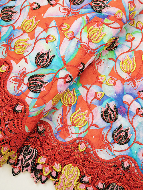 CLB233 - Big Voile Lace