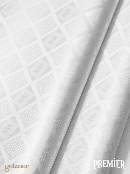 GPR_006 - White - Premier Getzner Brocade
