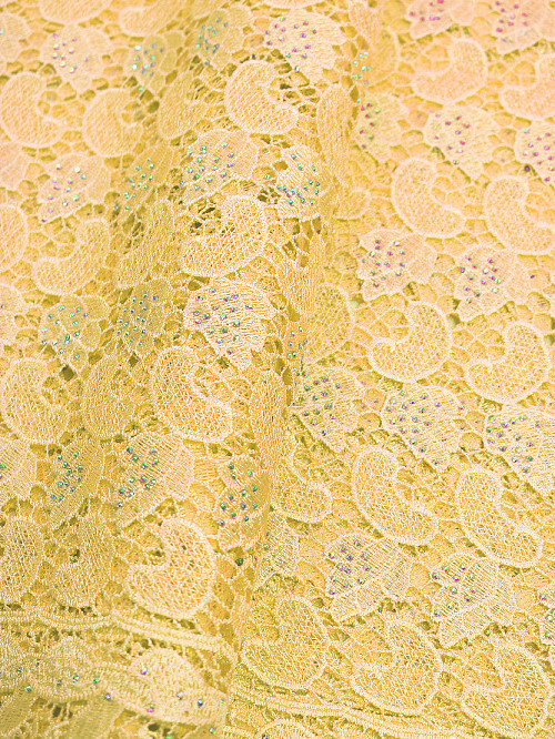 GIP077 -  Guipure Lace with Sequence