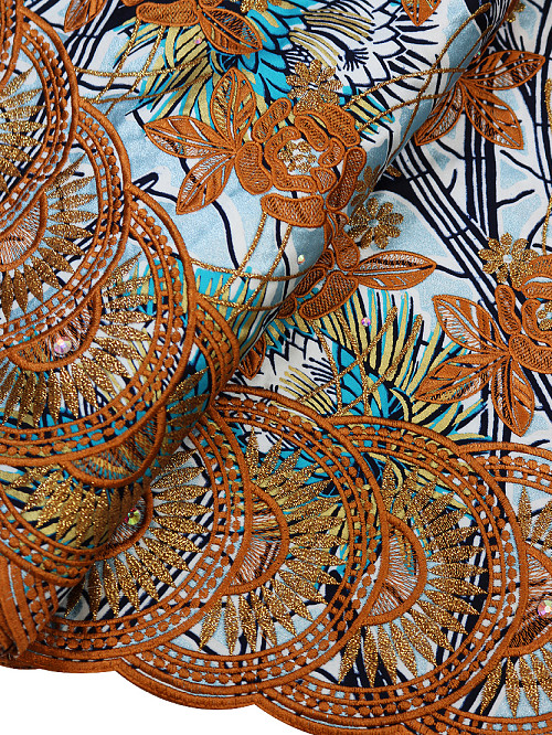VLE387 - Vlisco Lace