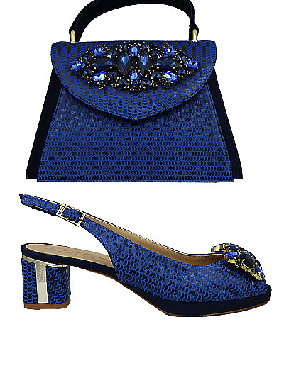 EDS1880 - Leather Royal Enzo di Roma Shoe & Bag