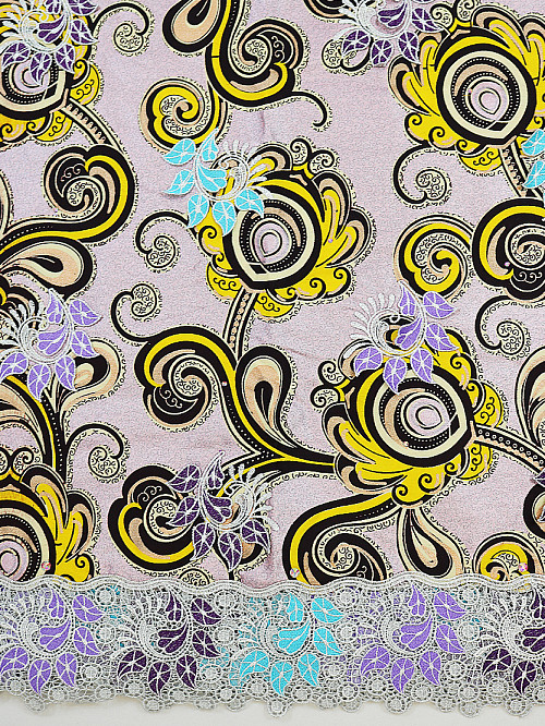 VLE396 - Vlisco Applique Lace