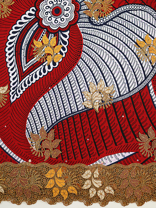 VLE400 - Vlisco Applique Lace