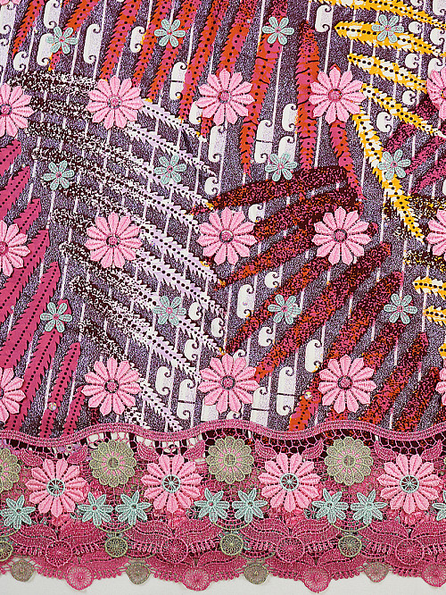 VLE401 - Vlisco Applique Lace