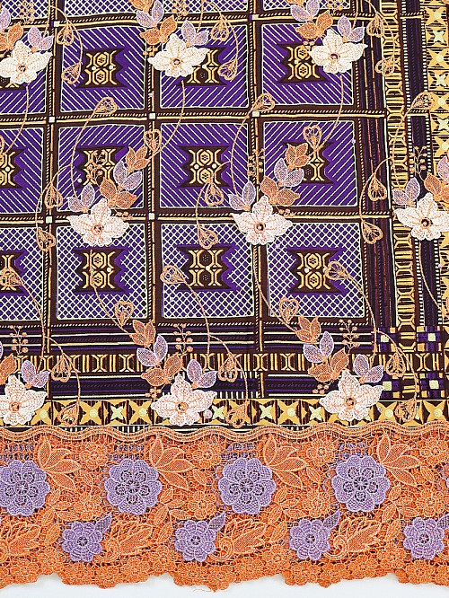 VLE405 - Vlisco Applique Lace