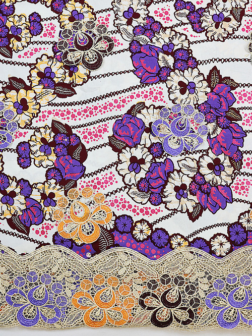 VLE408 - Vlisco Applique Lace