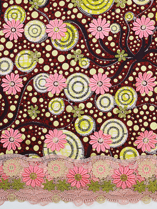 VLE409 - Vlisco Applique Lace