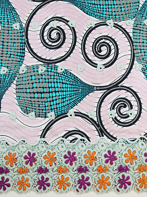 VLE422 - Vlisco Applique Lace