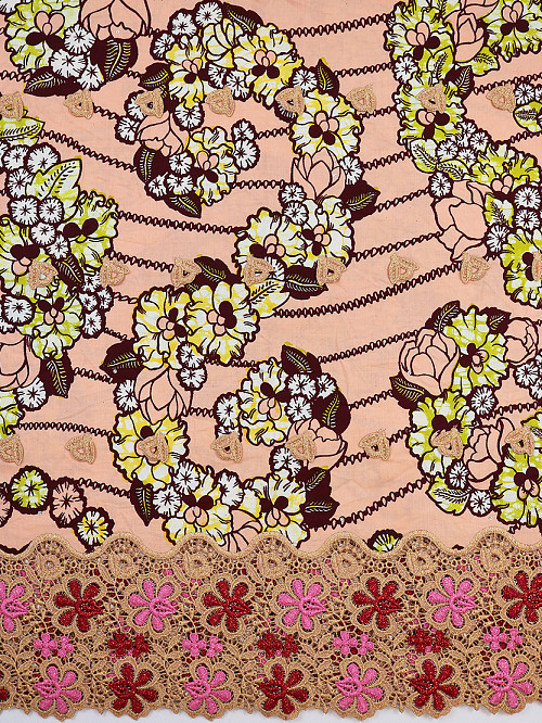VLE423 - Vlisco Applique Lace