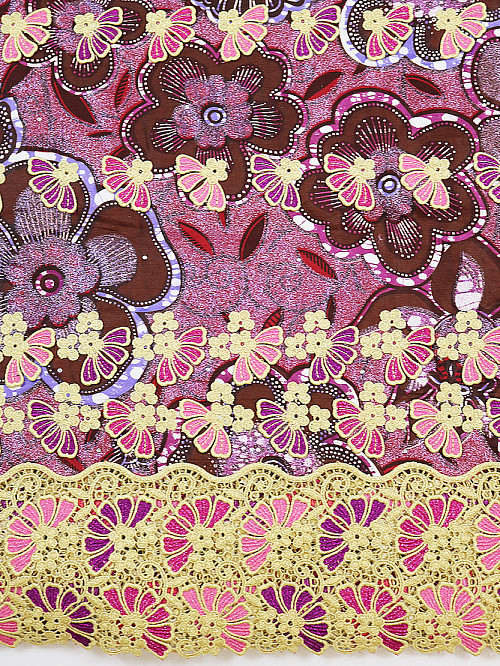 VLE426 - Vlisco Applique Lace