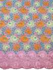 POT -Lilac,Orange & Teal