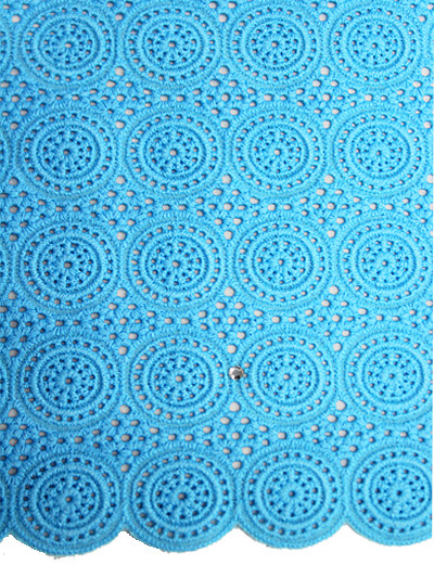 SLV437 - Big Perforated Voile Lace